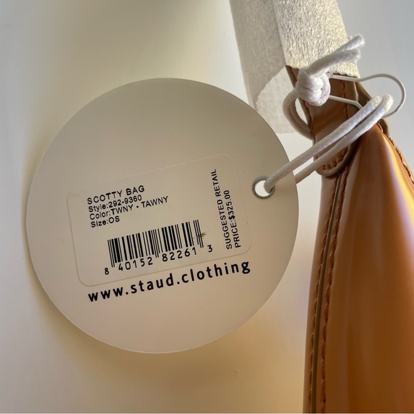 *SOLD* STAUD Scotty Shoulder Bag in Tawny - Picture 8 of 12